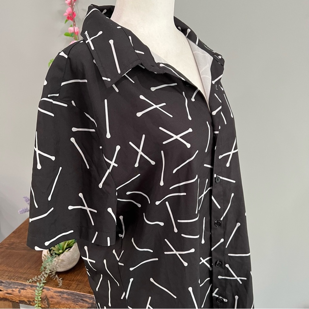 Order Plus Button Up T-Shirt - Picture 6 of 14